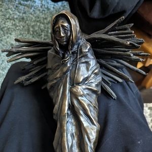 Carol Hawthorne bronze made for parents wedding gift